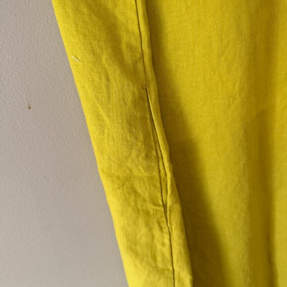 notPERFECTLINEN Sicily Basic Linen Dress NWOT SIZE Medium - Picture 8 of 9